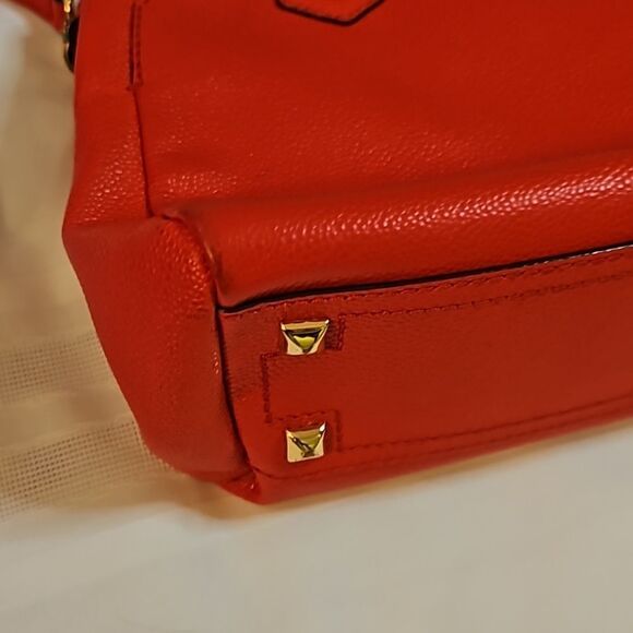 Henri Bendel Orange Tote Shoulder Bag - Picture 15 of 16